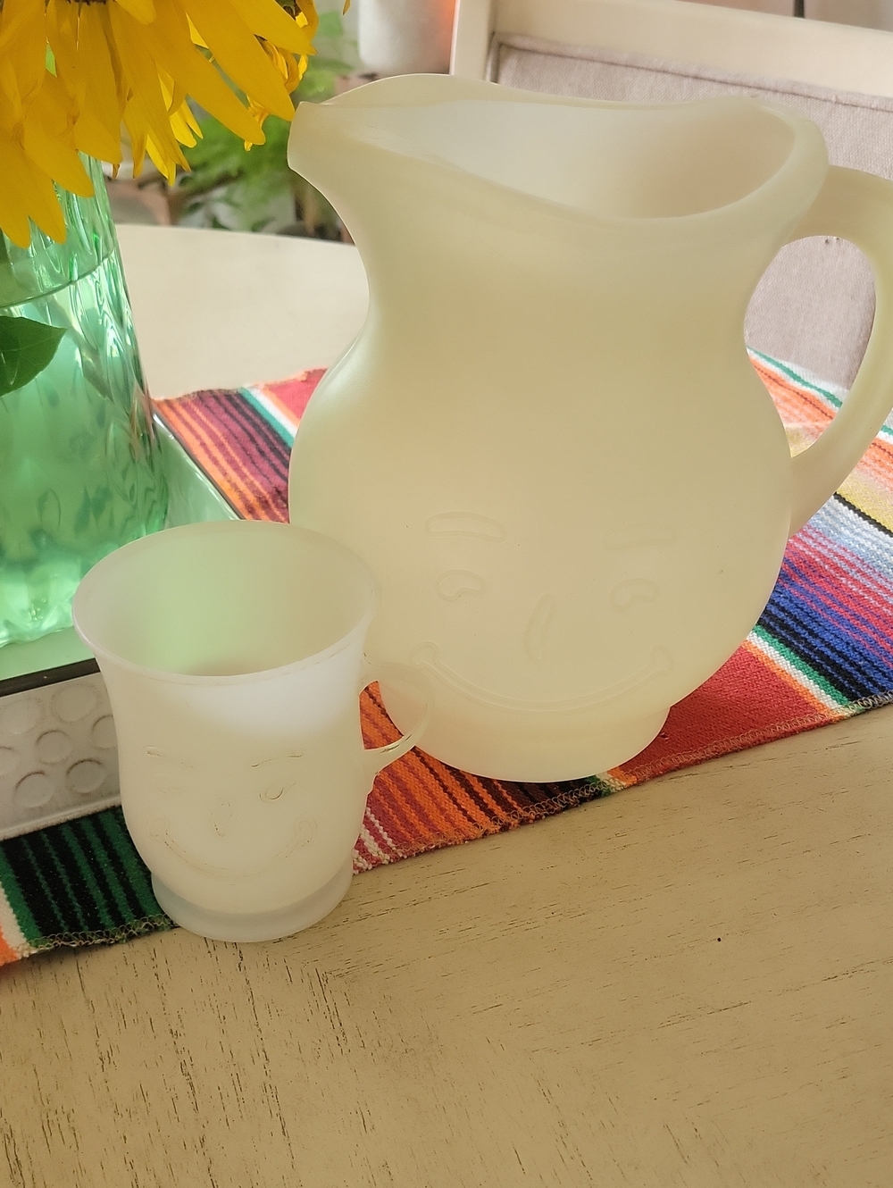 Vintage Kool-aid Pitcher & Cup